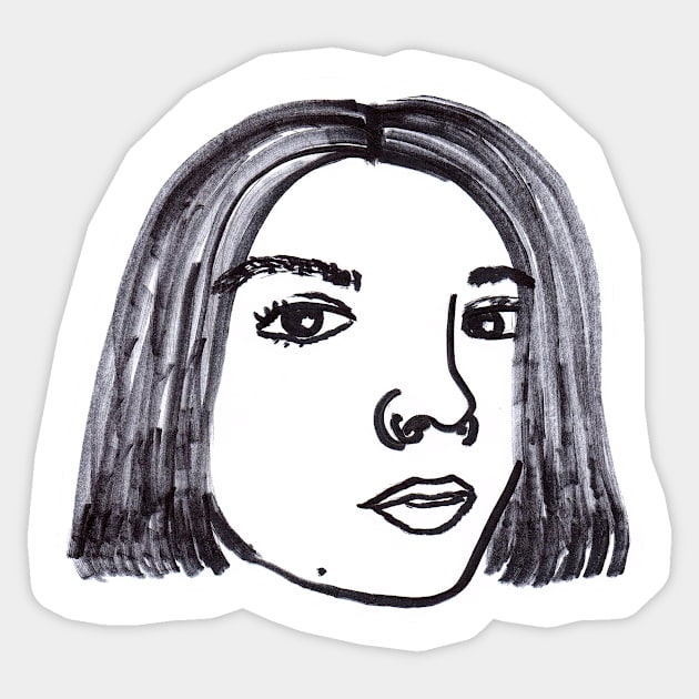 Maggie Sticker by CDH